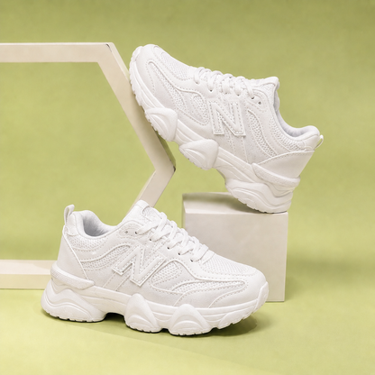 Baskets épaisses unisexes pour enfants – Chaussures légères, respirantes et confortables pour le quotidien