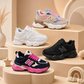 Baskets épaisses unisexes pour enfants – Chaussures légères, respirantes et confortables pour le quotidien