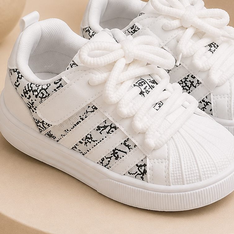 Kids Fashion Casual Sneakers – Lightweight, Comfortable & Stylish Everyday Shoes for Boys & Girls