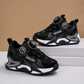 Kids' Sport Chunky Sneakers – Lightweight Breathable Running Shoes with Easy Dial Closure