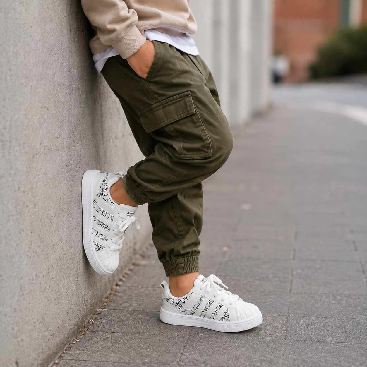 Kids Fashion Casual Sneakers – Lightweight, Comfortable & Stylish Everyday Shoes for Boys & Girls
