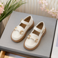 New Sleek and Stylish: Glossy Leather Shoes for Fashionable Girls