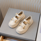New Sleek and Stylish: Glossy Leather Shoes for Fashionable Girls