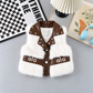 ✨ Stylish Girls' Winter Fur Gilet – Luxurious &amp; Modern Design