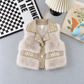 ✨ Stylish Girls' Winter Fur Gilet – Luxurious &amp; Modern Design