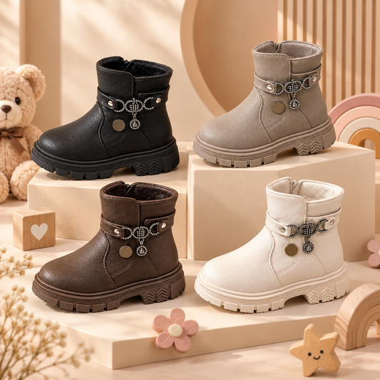 Bottines chics et charmantes pour filles – Le confort élégant pour les aventures du quotidien