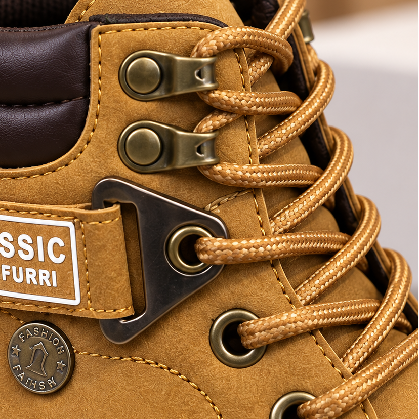 Bottes d'aventure classiques pour garçon – Confort robuste et style au quotidien