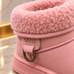 Girls’ Cozy Fur-Lined Winter Boots – Warm, Soft & Stylish