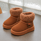 Girls’ Cozy Fur-Lined Winter Boots – Warm, Soft & Stylish