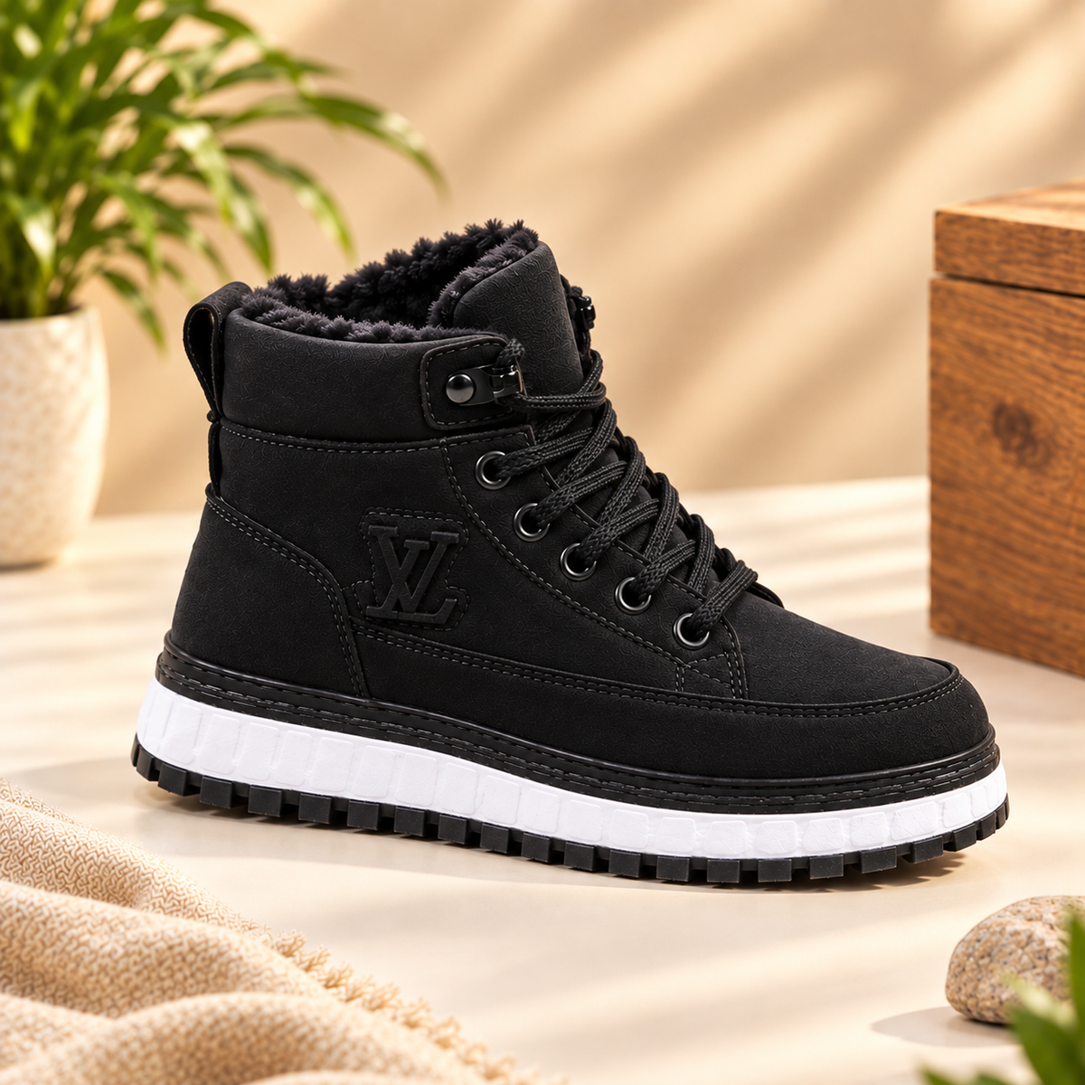 Kids’ Premium Winter High-Top Boots