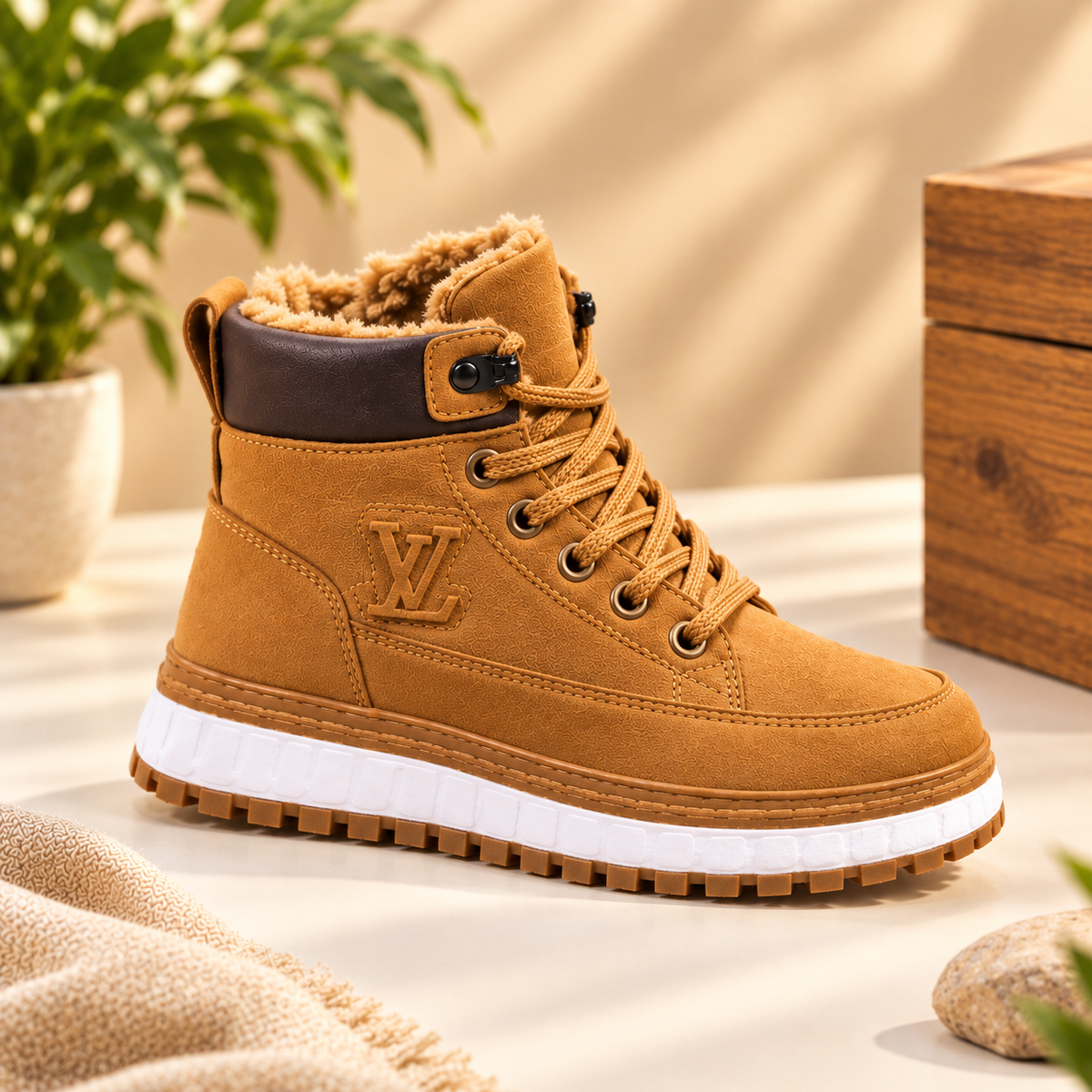 Kids’ Premium Winter High-Top Boots