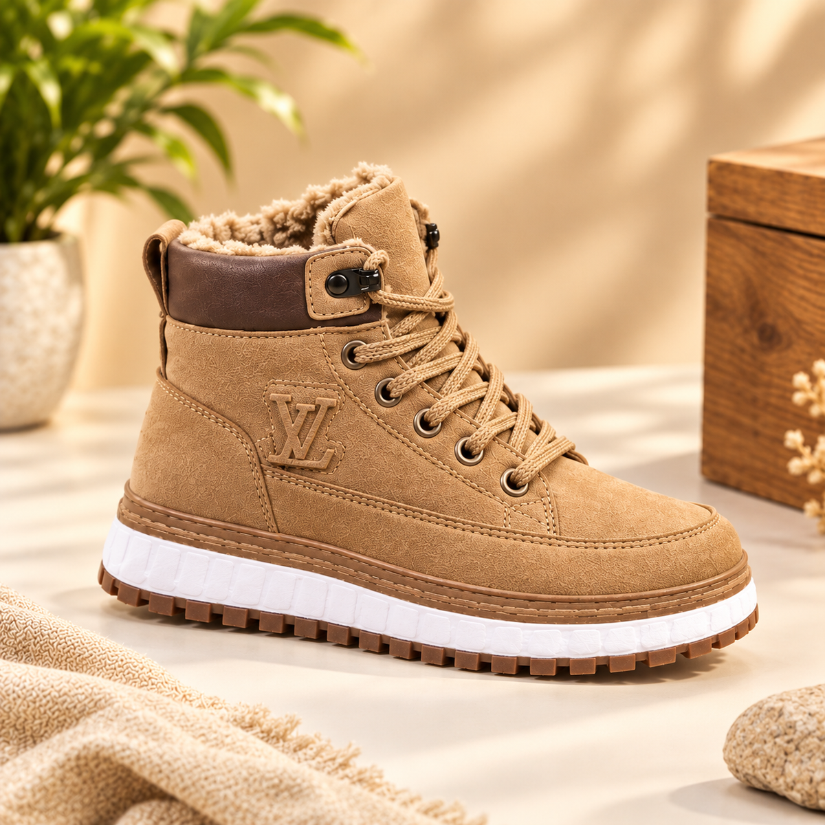 Kids’ Premium Winter High-Top Boots