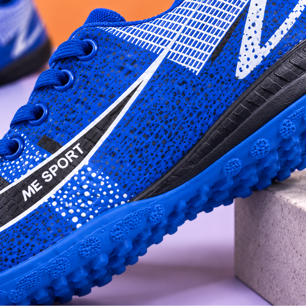 Kids’ Lightweight Football Turf Shoes – Non-Slip Sports Sneakers,