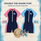 Kids Shark Swim Suit – One-Piece UV Protection Swimwear