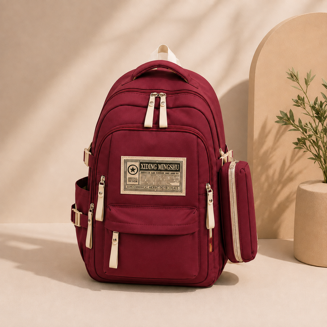 Unisex Everyday Backpack – Spacious, Durable & Comfortable Multi-Compartment Design Middle and high school