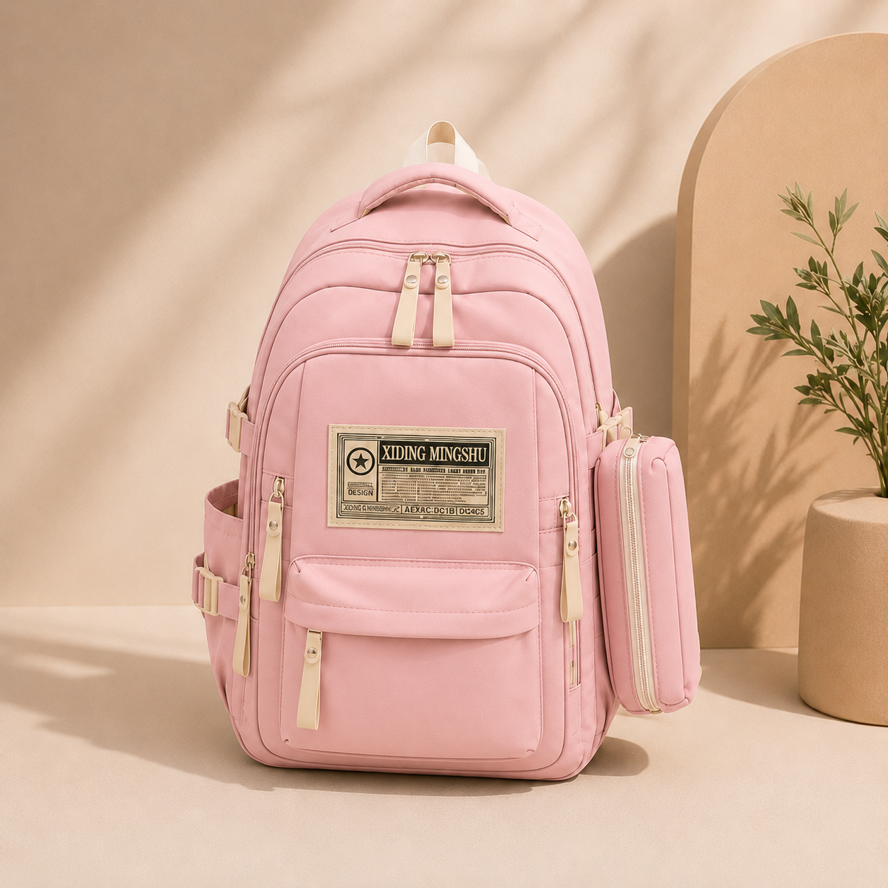 Unisex Everyday Backpack – Spacious, Durable & Comfortable Multi-Compartment Design Middle and high school