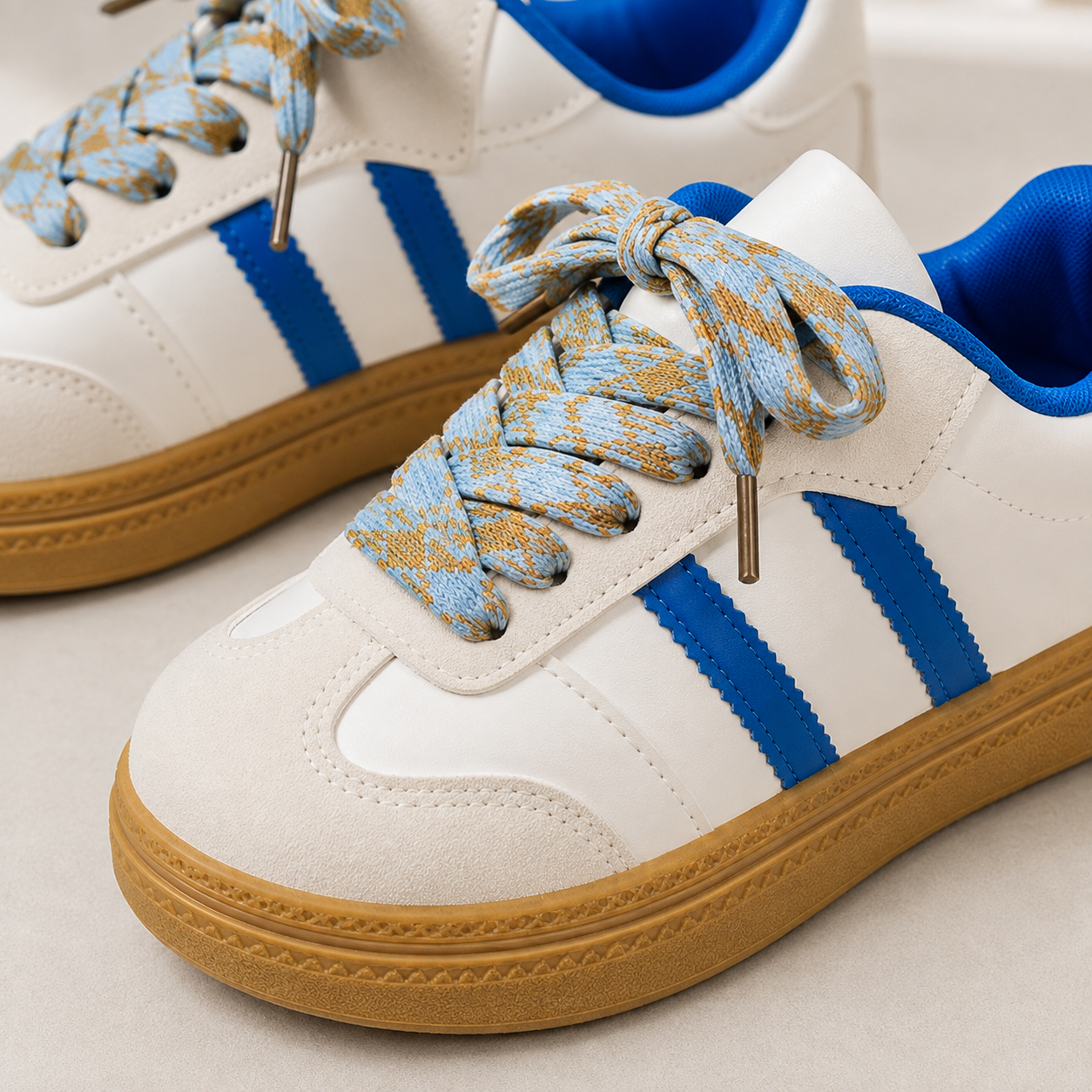 Kids Casual Lace-Up Sneakers – Lightweight, Comfortable & Durable Everyday Shoes for Boys & Girls