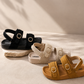 Girls Double Buckle Sandals | Soft Non-Slip Summer Shoes for Kids