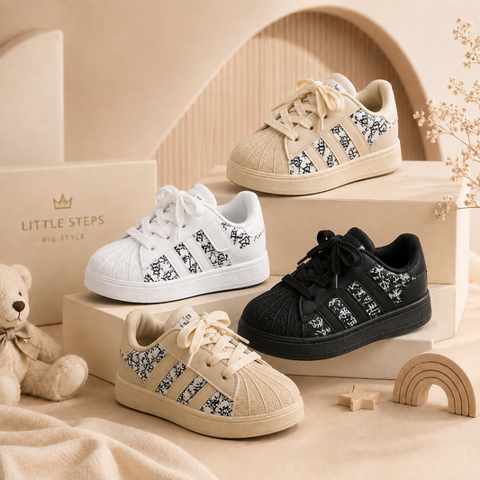 Kids Fashion Casual Sneakers – Lightweight, Comfortable & Stylish Everyday Shoes for Boys & Girls