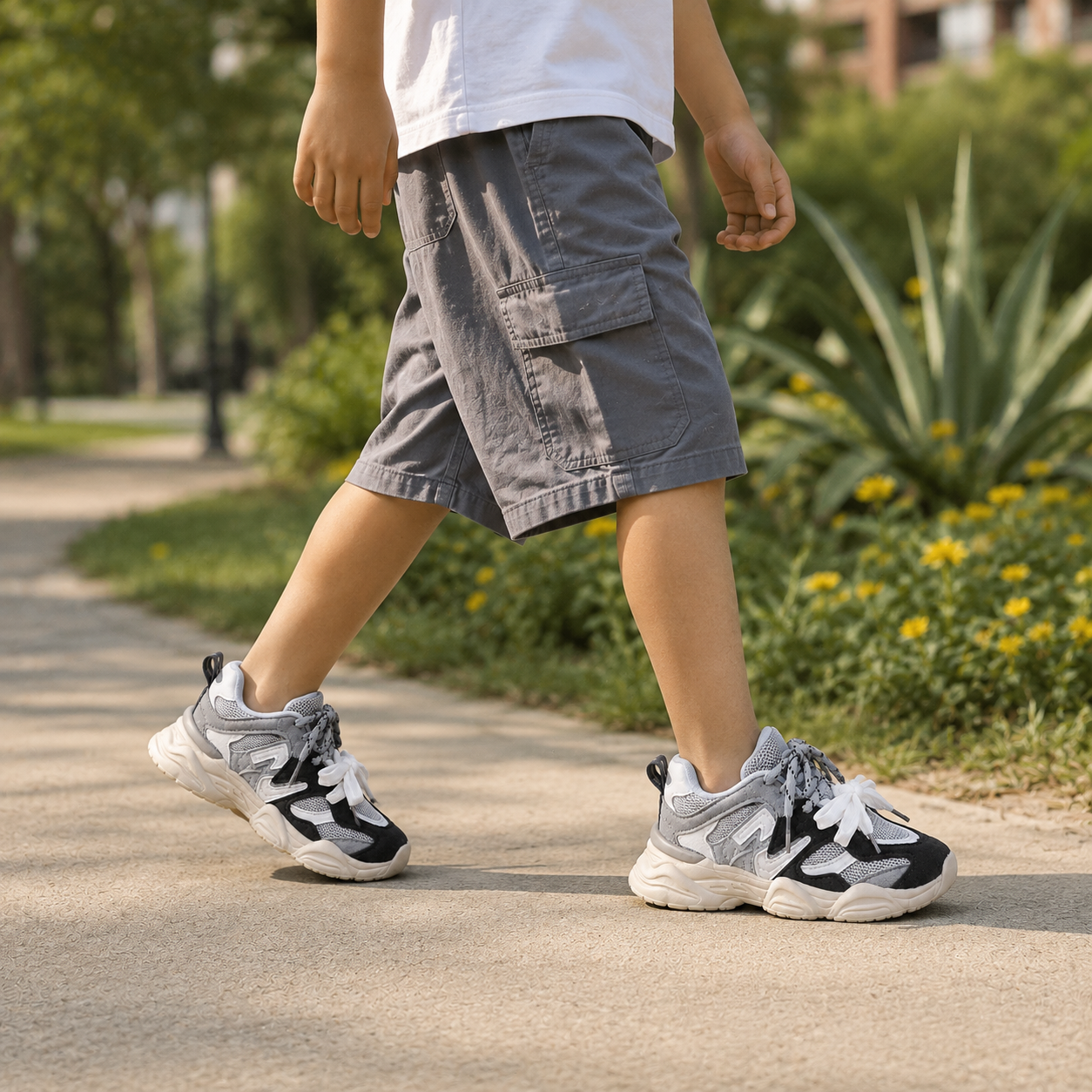 Baskets épaisses pour enfants – Légères, respirantes et élégantes pour tous les jours