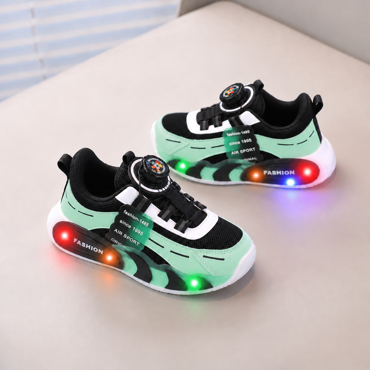 Light Up Every Step with Kids LED Sneakers ✨👟