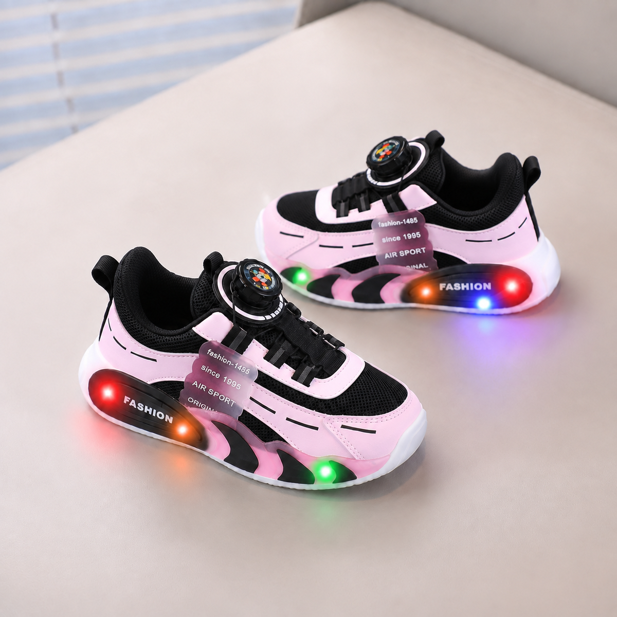 Light Up Every Step with Kids LED Sneakers ✨👟