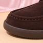 Little Charm Kids’ Moccasin Shoes with Cozy Fleece Trim, Bow Laces and Colorful Bead Details – A Charming Style for Autumn and Winter