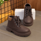 Kids’ Classic Lace-Up Ankle Boots — Everyday Style in Three Versatile Colors