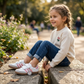 Unisex Kids Casual Sneakers with Velcro Straps – Non-Slip Everyday Shoes