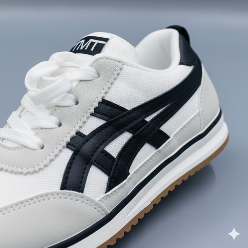 Baskets de sport décontractées pour enfants avec brides Velcro – Légères et confortables