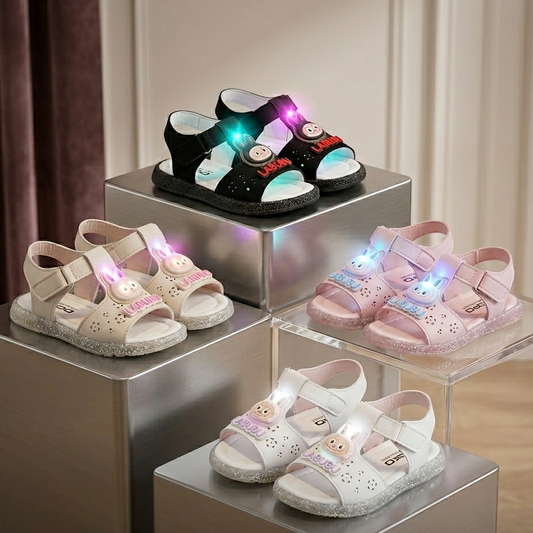 🌸 Sandales Lapins Mignonnes pour Filles – Confort d'Été Doux et Stylé 🐰