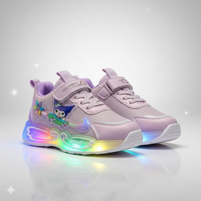 Baskets LED magiques DuffyGlow pour filles