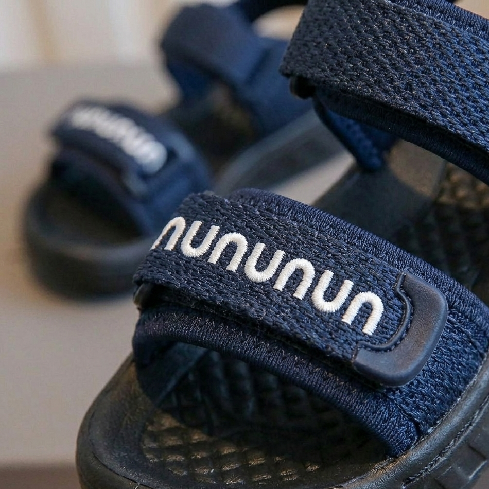 Sandales sport légères pour enfants – Chaussures d'été ajustables à scratch