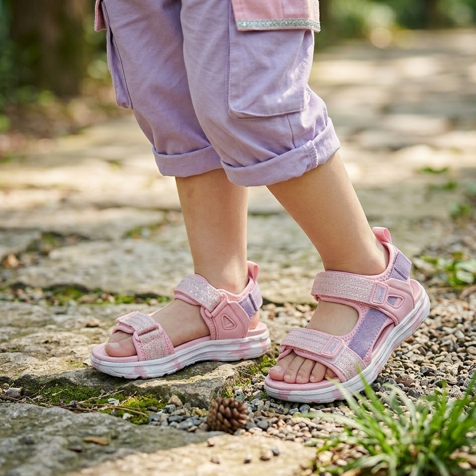Sandales de sport pour enfants – Confort léger et ajustement réglable