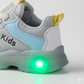 Baskets lumineuses LED pour enfants avec fermeture à molette – Chaussures confortables et élégantes pour tous les jours