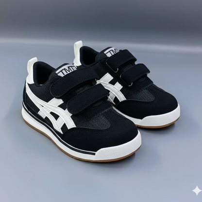 Baskets de sport décontractées pour enfants avec brides Velcro – Légères et confortables