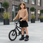 Bottes pour filles : coupe ajustée à lacets, semelle crantée 