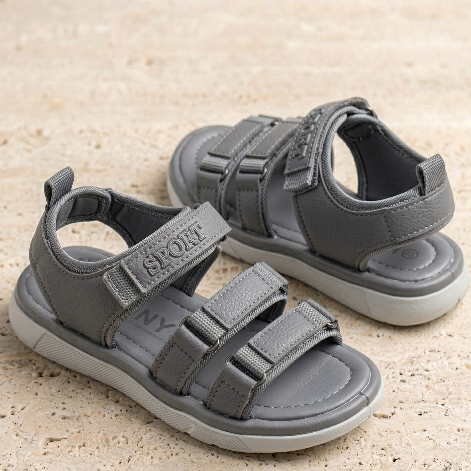 Kids Sport Sandals – Lightweight Velcro Summer Shoes