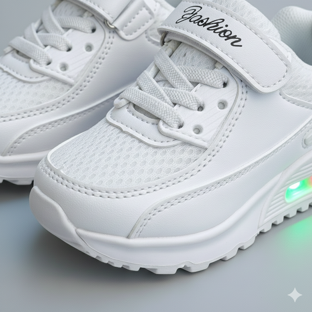 Kids Trendy Air Cushion Sneakers – Lightweight, Comfortable & Stylish Sports Shoes