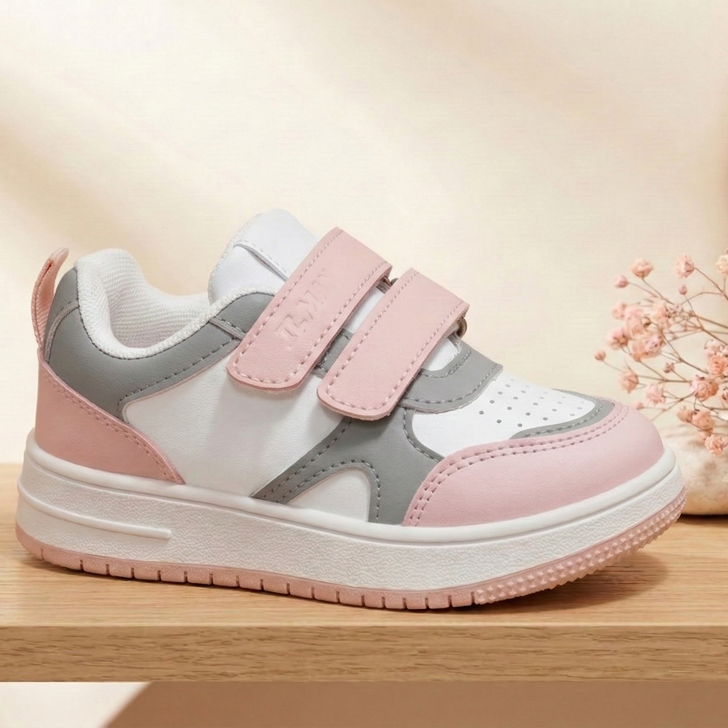 JLMAN Kids Premium Retro Court Sneakers - Uncompromising Everyday Style for Girls and Boys