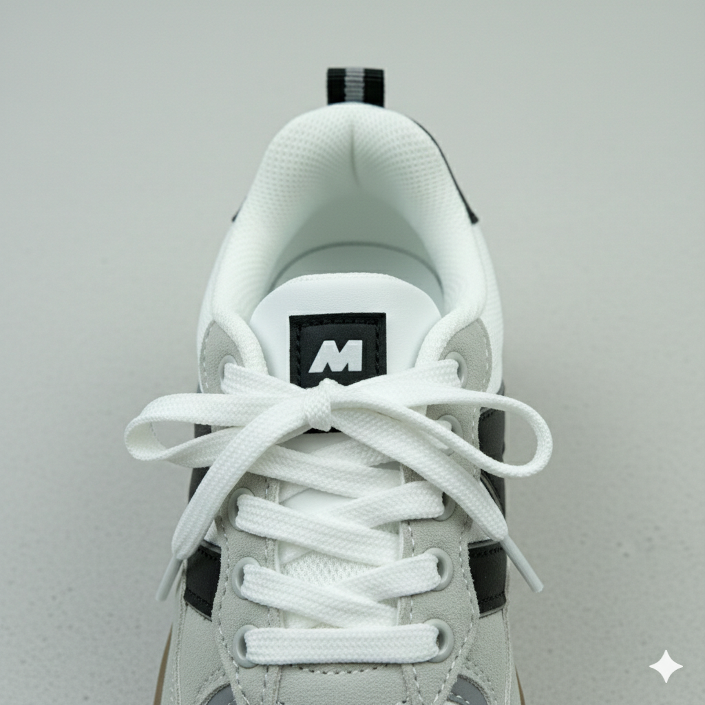 Baskets basses classiques pour enfants – Fermeture à lacets et à scratch | Chaussures résistantes pour tous les jours