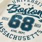 Boys Boston Varsity Graphic T-Shirt & Denim Shorts Set – Casual Summer Outfit