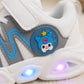 Kids’ LED Light-Up Sneakers with Adjustable Strap