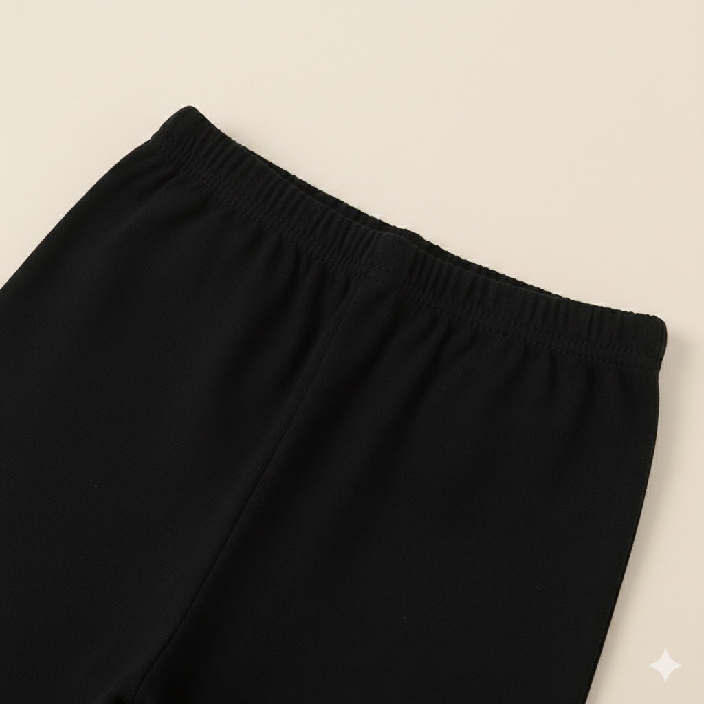 Pack of 3 high-quality elastic pants for girls