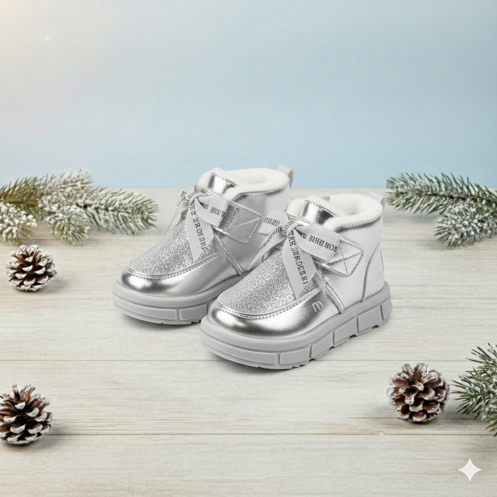 ✨ Girls Winter Boots – Warm, Stylish &amp; Sparkly ✨