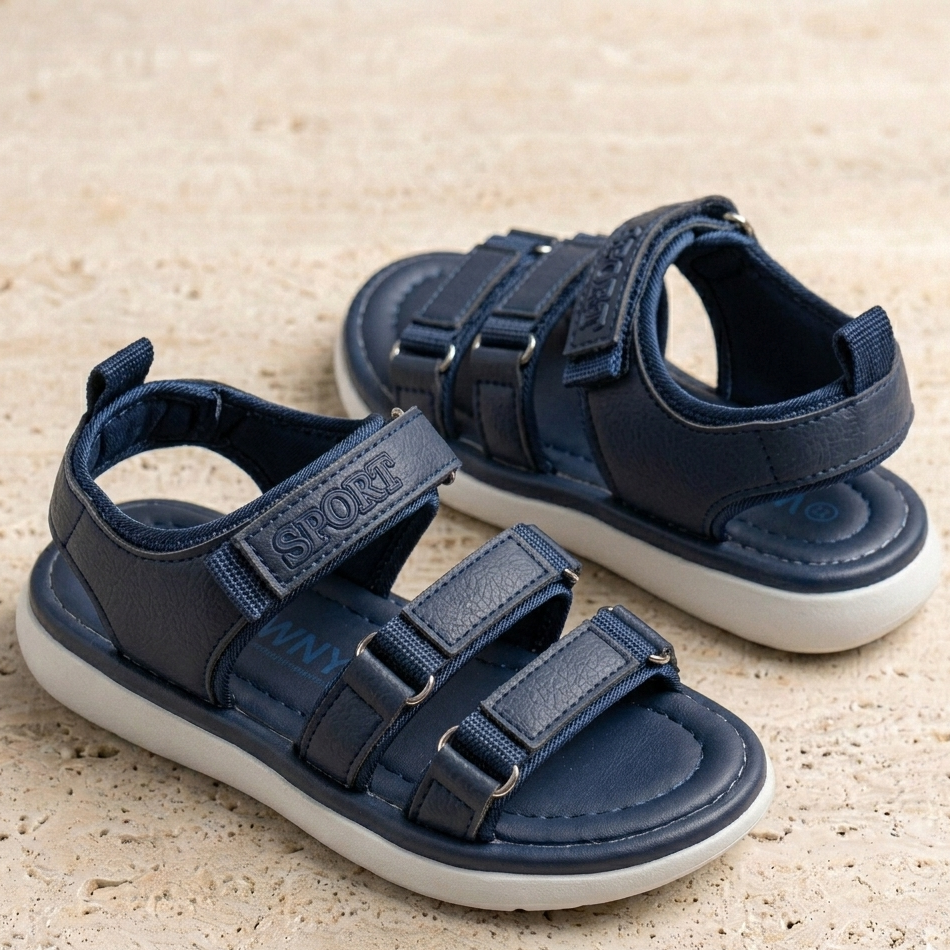 Kids Sport Sandals – Lightweight Velcro Summer Shoes