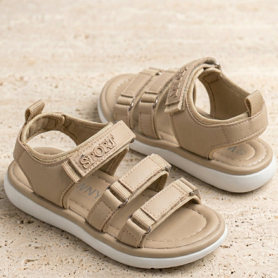 Kids Sport Sandals – Lightweight Velcro Summer Shoes