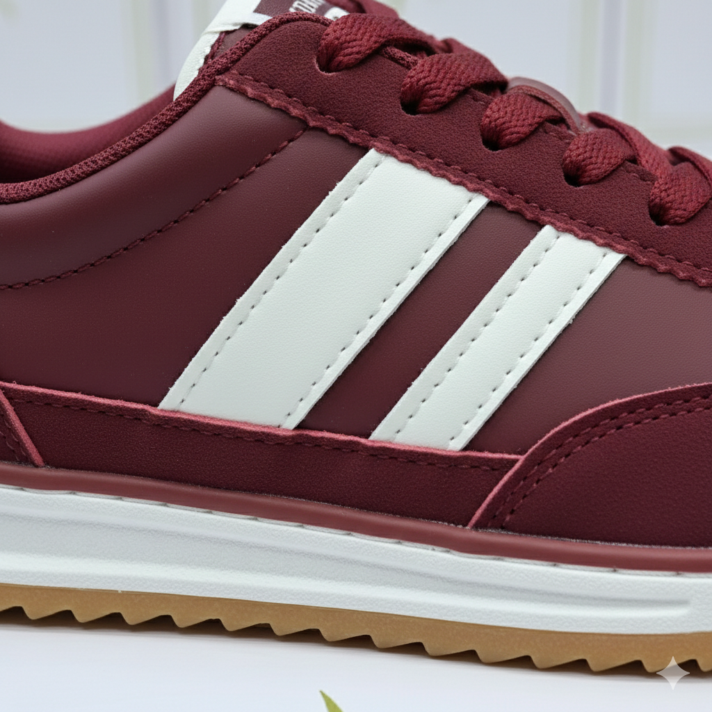 Classic Stripe Unisex Sneakers – Comfortable Everyday Casual Shoes