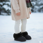 Girls Faux Fur Winter Boots – Warm, Soft & Anti-Slip Cozy Shoes