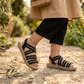 Sandales Confort Multibrides Fille – Chaussures d'Été Décontractées Légères